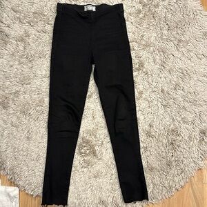 Free people jegging raw hem